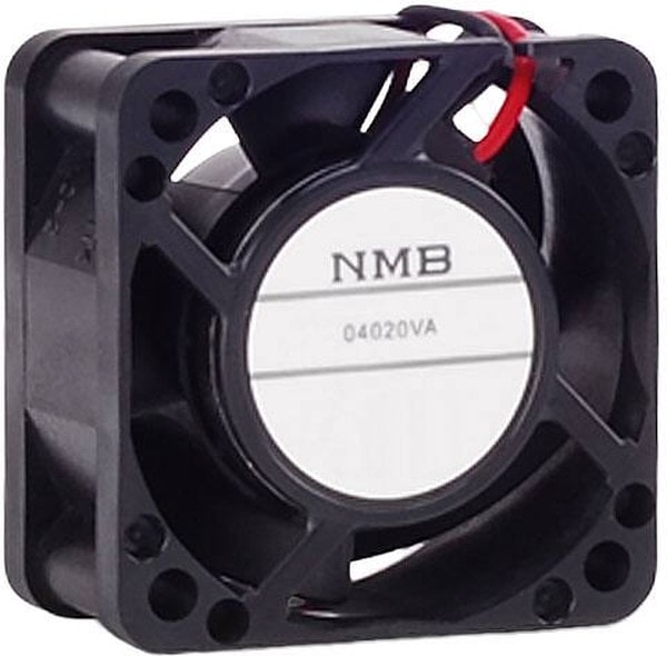 doc007786222 8006179915 04020VA-24Q-CA-00, Fan Tubeaxial 24VDC Square - 40mm L x 40mm H Ball 12.4 CFM (0.347m³/min) 2 Wire Leads Hirschmann — изображение 1