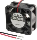 8013282425 Вентилятор Sanyo Denki 109P0412H3D01 40х40х28мм 12VDC 2.34W 0.240A 3pin Hirschmann — изображение 3