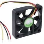 8006278655 OD5010-12MB02A, DC Fans DC Fan, 50x50x10mm, 12VDC, 9CFM, 0.08A, Ball, Leads, Alarm Output Open Collector Hirschmann