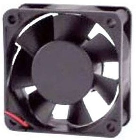 doc007786445 8006930542 OD6025-12HBIP69K, Fan Tubeaxial 12VDC Square - 60mm L x 60mm H Ball 25.0 CFM (0.700m³/min) 2 Wire Leads Hirschmann — изображение 1