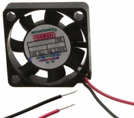 8005983473 MA2506L05C-RSR, Fan Tubeaxial 5VDC Square - 25mm L x 25mm H 1 Ball/1 Sleeve 1.2 CFM (0.034m³/min) 2 Wire Leads Hirschmann