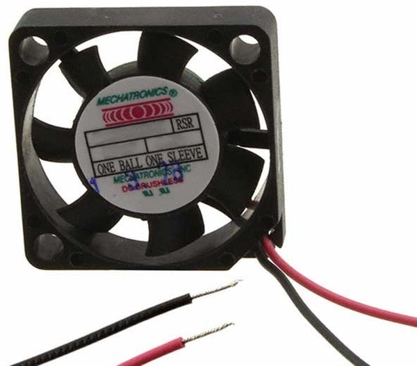 doc007786461 8005983473 MA2506L05C-RSR, Fan Tubeaxial 5VDC Square - 25mm L x 25mm H 1 Ball/1 Sleeve 1.2 CFM (0.034m³/min) 2 Wire Leads Hirschmann — изображение 1