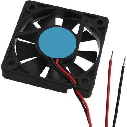 8005184065 OD5210-12MB, DC Fans DC Fan, 52x52x10mm, 12VDC, 10CFM, 0.12A, 32dBA, 5000RPM, Dual Ball, Lead Wires Hirschmann