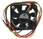 8005184037 OD4010-24HB02A, DC Fans DC Fan, 40x40x10mm, 24VDC, 7CFM, Ball, 2xWire 26AWG, Alarm Output Open Collector Hirschmann