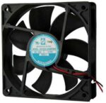 8006796039 OD1225-12HBIP69K, DC Fans DC Fan, 120x120x25mm, 12VDC, 120CFM, 0.45A, 42dBA, 3100RPM, Ball, Wire, IP69K Hirschmann — изображение 2