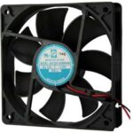 8007111967 OD1225-24HBIP69K, DC Fans DC Fan, 120x120x25mm, 24VDC, 120CFM, 0.32A, 42dBA, 3100RPM, Ball, Wire, IP69K Hirschmann