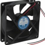 8005925178 OD9225-12HB, FAN AXIAL 92.5X25MM 12VDC WIRE Hirschmann