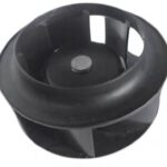 8006089305 MSI1380H24B1+7-BBR, Fan Motorized Impellers 24VDC Round - 133mm Dia Ball 177.1 CFM (4.96m³/min) 3 Wire Leads Hirschmann