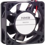 8005930929 06020VA-24Q-CAS-0, Fan Tubeaxial 24VDC Square - 60mm L x 60mm H Ball 24.7 CFM (0.692m³/min) 2 Wire Leads Hirschmann
