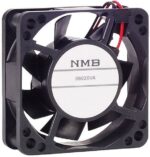 8005930929 06020VA-24Q-CAS-0, Fan Tubeaxial 24VDC Square - 60mm L x 60mm H Ball 24.7 CFM (0.692m³/min) 2 Wire Leads Hirschmann