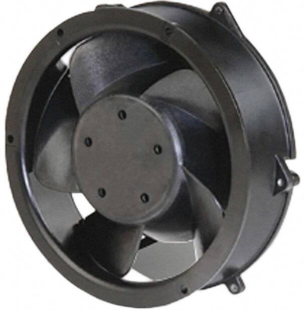 doc007786978 8005819435 19044018A, Fan Tubeaxial 48VDC Round - 171.5mm Dia Ball 400.0 CFM (11.20m³/min) 3 Wire Leads Hirschmann — изображение 1