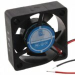 8005749345 OD3010-12HB, Fan Tubeaxial 12VDC Square - 30mm L x 30mm H Ball 5.0 CFM (0.140m³/min) 2 Wire Leads Hirschmann