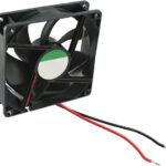 8006038550 EE92251B2-000U-999, Fan Tubeaxial 12VDC Square - 92mm L x 92mm H Ball 45.0 CFM (1.26m³/min) 2 Wire Leads Hirschmann