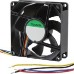 8005868403 GF80321B1-000U-SC9, FAN AXIAL 80X32MM 12VDC WIRE Hirschmann