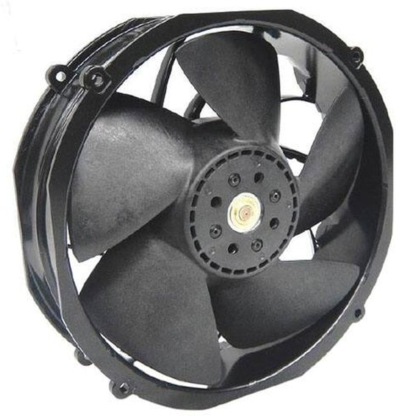 doc007787315 8006744904 R200A0-051-D0760, Fan Tubeaxial 48VDC Round - 200mm Dia Ball 783.0 CFM (21.92m³/min) 4 Wire Leads Hirschmann — изображение 1