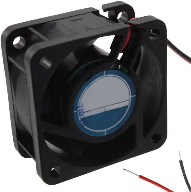 doc007787534 8005931559 OD4020-12HSS, Fan Tubeaxial 12VDC Square - 40mm L x 40mm H Sealed Sleeve 8.7 CFM (0.244m³/min) 2 Wire Leads Hirschmann — изображение 1