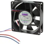 8006156699 E9225X12B-FSR, FAN AXIAL 92X25MM 12VDC WIRE Hirschmann