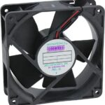 8006203988 F1238X24B1-FSR-L30, Fan Tubeaxial 24VDC Square - 119mm L x 119mm H Ball 140.0 CFM (3.92m³/min) 3 Wire Leads Hirschmann