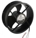 8005731326 OD254AP-24MB, Fan Tubeaxial 24VDC Round - 254mm Dia Ball 690.0 CFM (19.32m³/min) 2 Wire Leads Hirschmann