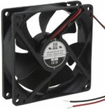 8005873451 OD9225-24HB, Fan Tubeaxial 24VDC Square - 92.5mm L x 92.5mm H Ball 53.0 CFM (1.48m³/min) 2 Wire Leads Hirschmann
