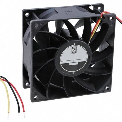 8005762052 OD9238-24HB02A, Fan Tubeaxial 24VDC Square - 92.5mm L x 92.5mm H Ball 90.0 CFM (2.52m³/min) 3 Wire Leads Hirschmann