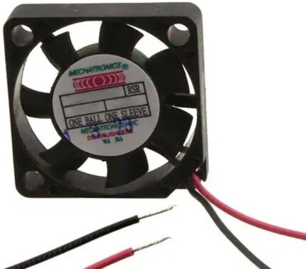 8005737738 MA2506H05C-RSR, Fan Tubeaxial 5VDC Square - 25mm L x 25mm H 1 Ball/1 Sleeve 2.1 CFM (0.059m³/min) 2 Wire Leads Hirschmann