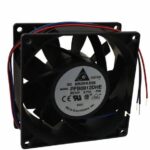8006181256 PFB0912DHE-F00, Fan Tubeaxial 12VDC Square - 92mm L x 92mm H Ball 175.0 CFM (4.90m³/min) 3 Wire Leads Hirschmann