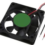 8005184069 OD6015-05HB, DC Fans DC Axial Fan, 60x60x15mm, 5VDC, 20.2CFM, 1.5W, 32.4dBA, 0.19"H2O, 2x Wire Hirschmann