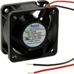 8005882202 FAD1-04020BBHW11, Fan Tubeaxial 5VDC Square - 40mm L x 40mm H Ball 8.8 CFM (0.246m³/min) 2 Wire Leads Hirschmann