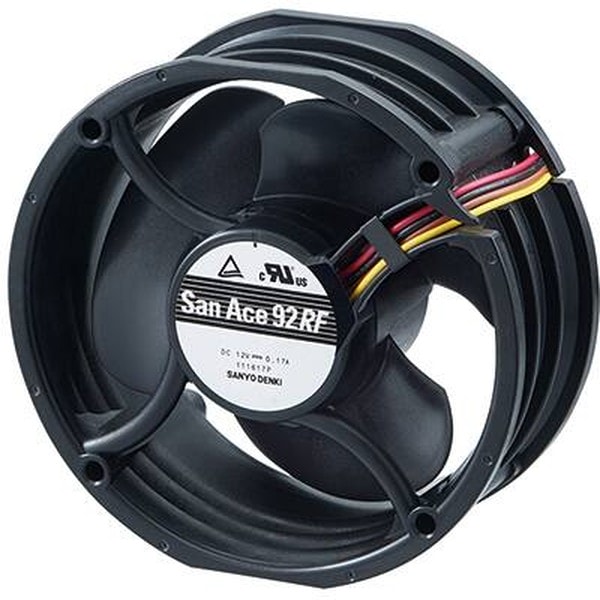 doc007788165 8005415540 9RF0924P1H001, DC Fans DC Axial Fan, Reversible Flow, 92x38mm Round, 24VDC, Tach/PWM Hirschmann — изображение 1