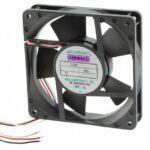 8006038737 E1225E24B1-FSR-TTL, FAN AXIAL 120X25MM 24VDC WIRE Hirschmann