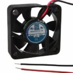 8005184034 OD4010-12MB, DC Fans DC Fan, 40x40x10mm, 12VDC, 6CFM, 0.08A, 20dBA, 4800RPM, Dual Ball, Lead Wires Hirschmann