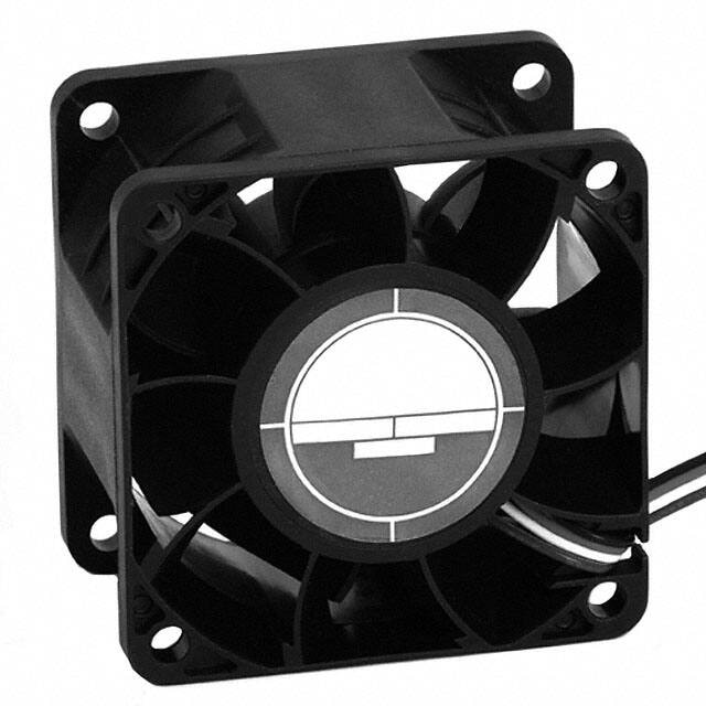 doc007788460 8006182568 OD6038-12HHBXC10A, Fan Tubeaxial 12VDC Square - 60mm L x 60mm H Ball 86.0 CFM (2.41m³/min) 4 Wire Leads Hirschmann — изображение 1