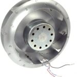 8007007786 19039842A, Fan Motorized Impellers 24VDC Round - 175mm Dia Ball 250.0 CFM (7.00m³/min) 3 Wire Leads Hirschmann