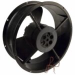 8006151242 19031767A, Fan Tubeaxial 48VDC Round - 254mm Dia Ball 550.0 CFM (15.40m³/min) 2 Wire Leads Hirschmann
