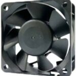 8005184086 OD6025-24HB02A, DC Fans DC Fan, 60x60x25mm, 24VDC, 24CFM, Ball, 2xWire 24AWG, Alarm Output Hirschmann