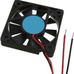 8005184064 OD5210-12HB, DC Fans DC Fan, 52x52x10mm, 12VDC, 12CFM, 0.14A, 36dBA, 6000RPM, Dual Ball, Lead Wires Hirschmann