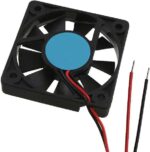 8005184064 OD5210-12HB, DC Fans DC Fan, 52x52x10mm, 12VDC, 12CFM, 0.14A, 36dBA, 6000RPM, Dual Ball, Lead Wires Hirschmann
