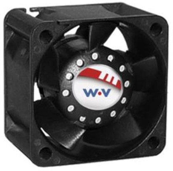 doc007789122 8005825976 DC0402812U2B-2T0, Fan Tubeaxial 12VDC Square - 40mm L x 40mm H Ball 24.8 CFM (0.694m³/min) 2 Wire Leads Hirschmann — изображение 1
