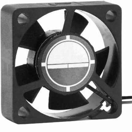 8006946323 OD3010-12MB, Fan Tubeaxial 12VDC Square - 30mm L x 30mm H Ball 4.0 CFM (0.112m³/min) 2 Wire Leads Hirschmann