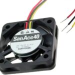 8007008126 109P0405H901, Fan Tubeaxial 5VDC Square - 40mm L x 40mm H Ball 5.3 CFM (0.148m³/min) 3 Wire Leads Hirschmann