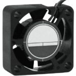 8005184012 OD2510-05LB, DC Fans DC Fan, 25x25x10mm, 5VDC, 1.8CFM, 0.1A, 18dBA, 8000RPM, Dual Ball, 2xLeads 28AWG Hirschmann