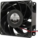 8005790729 OD9238-48HBIP68, Fan Tubeaxial 48VDC Square - 92mm L x 92mm H Ball 2 Wire Leads Hirschmann