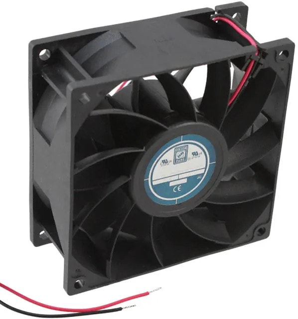 doc007789439 8006105466 OD9238-24HB, FAN AXIAL 92.5X38MM 24VDC WIRE Hirschmann — изображение 1