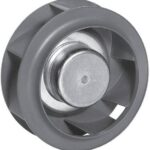 8006467248 R1G175-AF29-04, Fan Motorized Impellers 48VDC Round - 175mm Dia Ball 4 Wire Leads with Splice Terminals Hirschmann