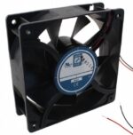 8005183979 OD1238-12LBXC, DC Fans DC Fan, High Performance, 120x120x38mm, 12VDC, 150CFM, 52dBA, Ball, 2xWire 24AWG Hirschmann