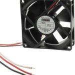 8006892358 F8025E24B3-FHR, FAN AXIAL 80X25MM 24VDC WIRE Hirschmann
