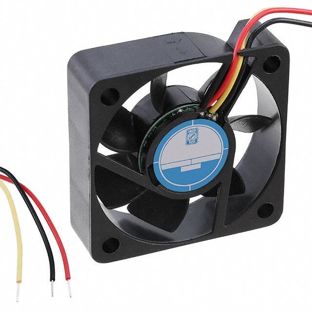 doc007789918 8005184063 OD5015-12HB02A, DC Fans DC Fan, 50x50x15mm, 12VDC, 14CFM, 0.11A, Ball, 3xWire, Alarm Output Hirschmann — изображение 1
