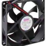8005835547 G9225E24B6-FSR-EM-L20, Fan Tubeaxial 24VDC Square - 92mm L x 92mm H Ball 58.0 CFM (1.62m³/min) 3 Wire Leads Hirschmann