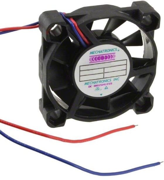 doc007789998 8005823250 G4010H24B-RSR, Fan Tubeaxial 24VDC Square - 40mm L x 40mm H Ball 9.0 CFM (0.252m³/min) 2 Wire Leads Hirschmann — изображение 1